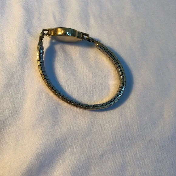 Vintage Hamilton S & W Ladies Watch 14k Gold Filled NOT Working Speidel Stretch - Picture 14 of 14